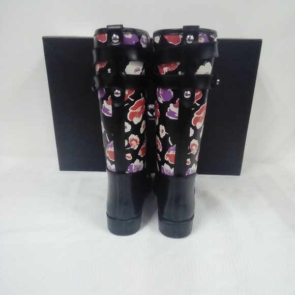 NIB Coach Tasha II Rainboot Sz. 9B - Picture 4 of 8